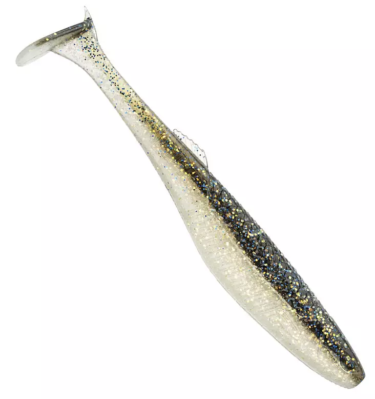 Rapala CrushCity The Kickman - Señuelo De Pesca Tipo Shad 7.5 Cm, Acción Sutil De Cola, Con Aroma, Ideal Para Perca, Lucioperca Y Lucio