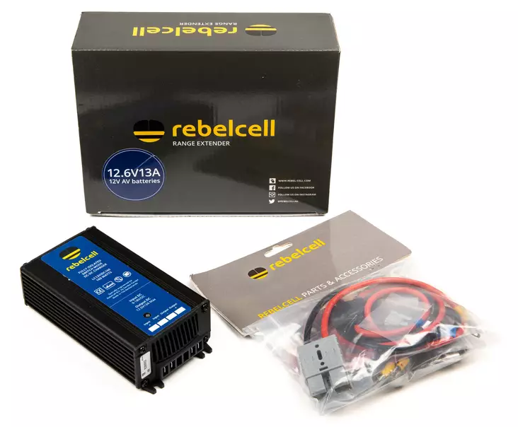Rebelcell Range Extender 12.6V/13A - Battery Chargers - 7106623691700 - 4