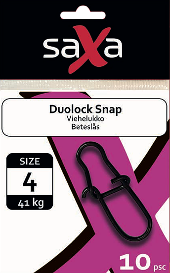 Saxa Duolock Snap - Snaps and Swivels - DuolockSnap0 - 1
