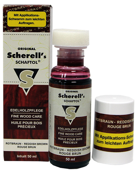 Scherell´s Schaftol Wood Care Reddish Br - Wood Oils - 4017777238150 - 1