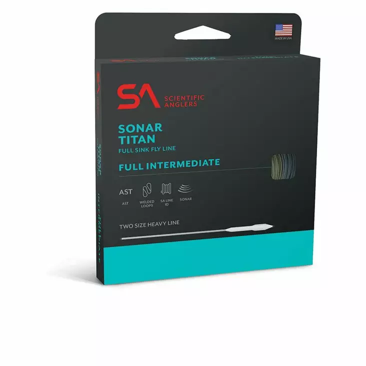 Scientific Anglers Sonar Titan Full Intermediate - Sinking - 840309126380 - 2