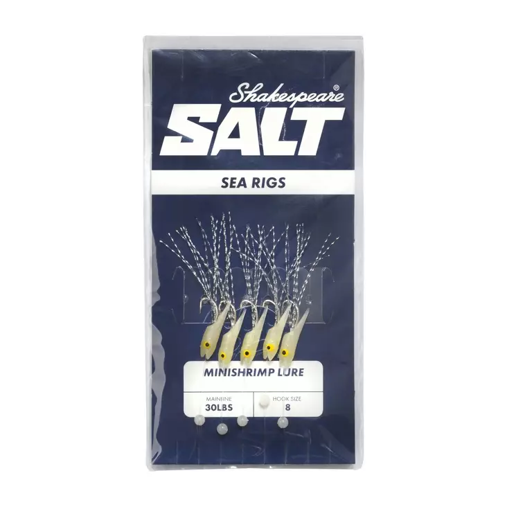 Shakespeare Minishrimp Lure - Sabiki & Mackerel Rigs - 043388130730 - 1