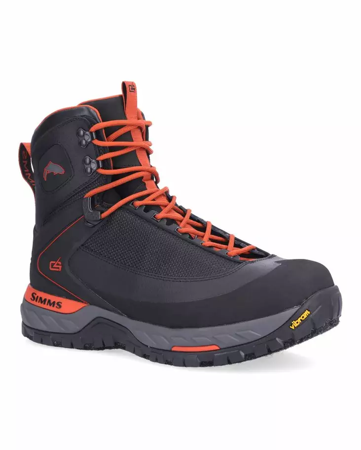 Simms G4 Pro Powerlock FELT Boot Carbon - Wading Boots - 694264598160 - 1