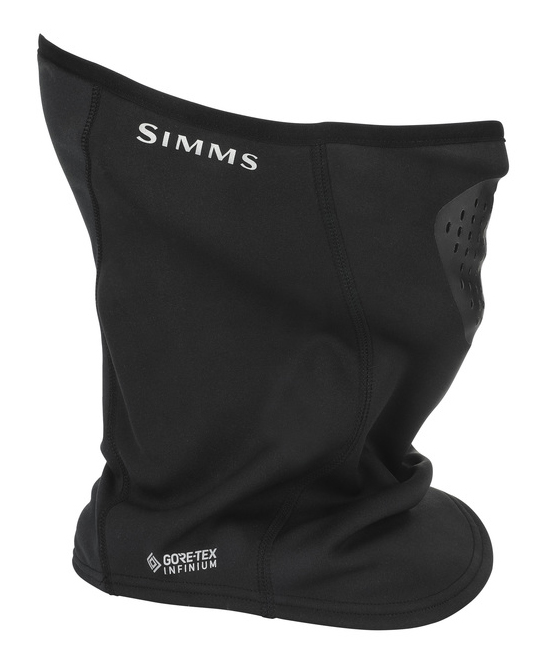 Simms Gore Infinium Neck Gaiter Black - Socks and Buff - 694264503430 - 1