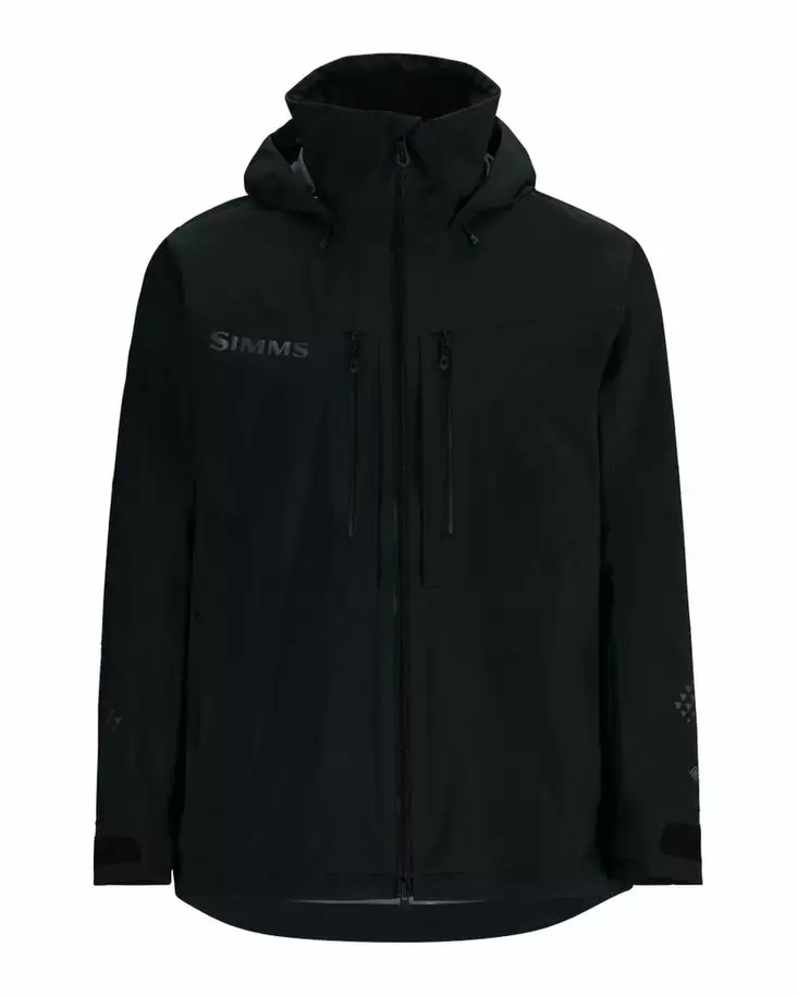 Simms ProDry Jacket Black - Hard Shells for Men - 694264642610 - 2