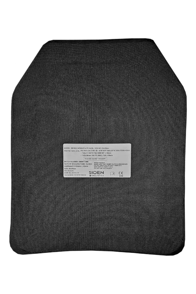 Sioen Ballistics RESTAC NIJ III+ ICW 25x30cm - Ballistic Plates - 9BF00024FNS0 - 1