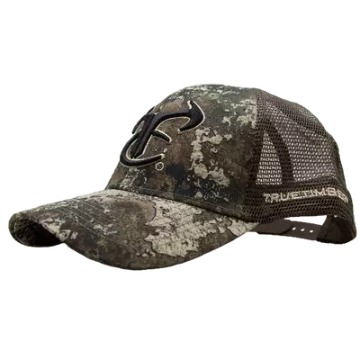TrueTimber Logo Mesh Cap Strata/Brown - Headwear - 841985114630 - 1