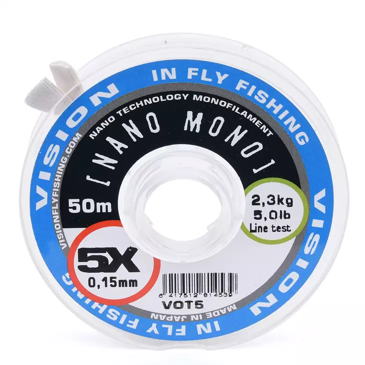 Vision Nano Mono Tippet - Nylon Tippets - 6417512814560 - 3