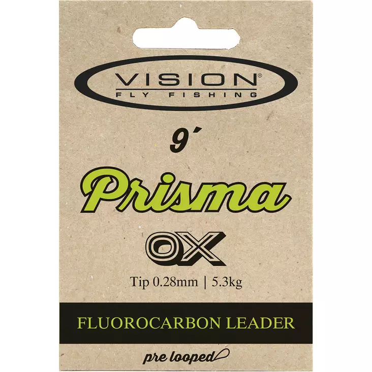 Vision Prisma Fluorocarbon Leader 9' - Fluorocarbon Leaders - 6417512826358 - 1