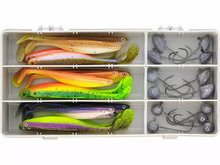 Westin Zander Box Jigging 32pcs - Soft Baits for Vertical Fishing - 5707549536100 - 1