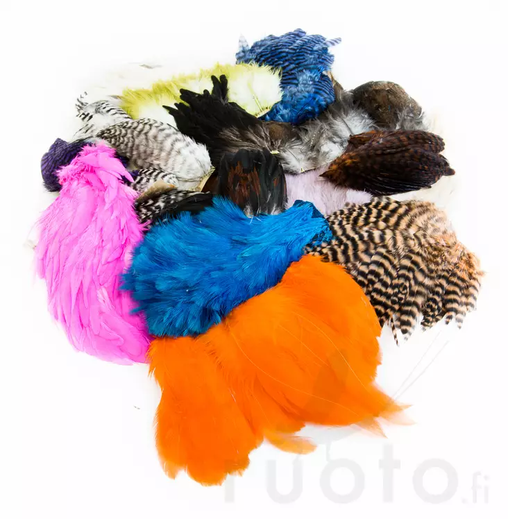 Whiting Fly Tier's Variety Pack - Hen Capes And Saddles - 616044119020 - 1