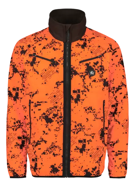 Alaska Raptor Mens Reversible Jacket Brown/Blind Tech Blaze - Hunting Jackets for Men - 6438347051111 - 2