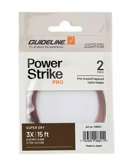 Guideline PS PRO Super Dry 15' 3X - Nylon Leaders - 7033841088411 - 1
