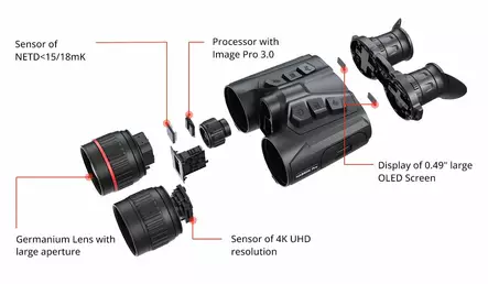 HikMicro Habrok Pro HQ50LN - Binoculars - 6974004646271 - 2