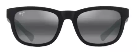 Maui Kapi'i Matte Black Fr - N Grey Lens - Glass Lenses - 603429076771 - 2