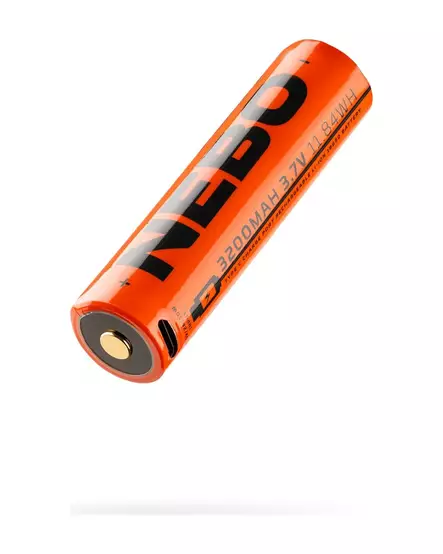 NEBO Rechargeable Battery 18650 3200MAH - Lighting Accessories and Add-ons - 5060945232121 - 1