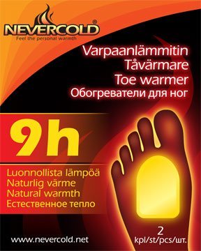 Nevercold Varpaanlämmitin - Other Hunting Products - 6430038642011 - 1