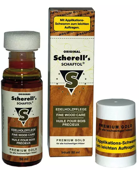 Scherell´s Schaftol Wood Care Gold - Wood Oils - 4017777238181 - 1
