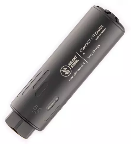 Silent Steel Comp BafStr SS 7,62 B 18x1 - Suppressors for Precision Rifles - CSTB762B-SS-18x1 - 1