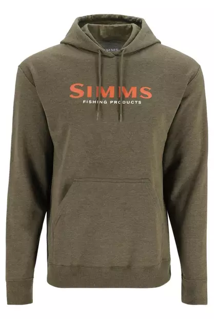 Simms Logo Hoody Military Heather - Sweatshirts - 694264661901 - 1