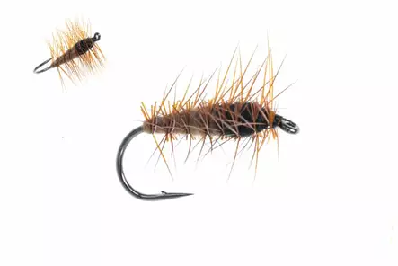 Super Pupa Brown Dry Fly - Dry Flies - 06429810537591 - 1