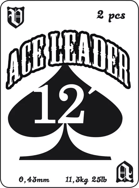 Vision Ace Leader 12' - Nylon Leaders - 6417512820561 - 2