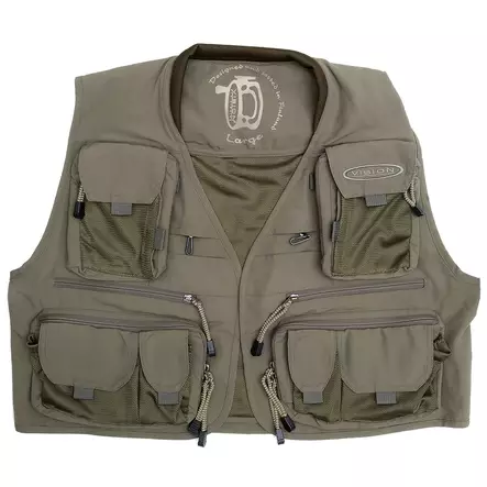 Vision Caribou Vest Green - Fly Fishing Vests - 6417512816151 - 3