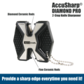 Accusharp Diamond Pro 2-Step Sharpener - Fileting Knives - 015896000171 - 3