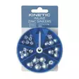 Kinetic Inline Zinc Sinkers Assortment - Split Shot & Styl Weights - 5707461302371 - 1