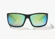 Bajio Bales Beach Black Matte Green Mirror Glass - Glass Lenses - 810070820251 - 2