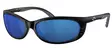 Costa Fathom Black, Blue Mirror 580P - Plastic Lenses - 097963533171 - 1