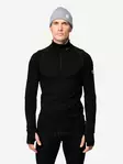 Devold Expedition Merino 235 Zip Neck Men's Black - Under Layer Shirts - 7028567100431 - 7