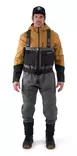 Grundens Men's Vector Zip Stockingfoot Wader Anchor - Waders - 0840316333801 - 2