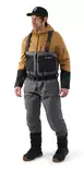 Grundens Men's Vector Zip Stockingfoot Wader Anchor - Waders - 0840316333801 - 3