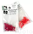 Hareline Double Pupil Lead Eyes Small -painosilmä - Weighted Eyes - 40200300011 - 1