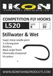 Ikon L520 Barbless Stillwater & Wet - Barbless Hooks - 6430077070271 - 2