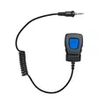 Lafayette Push-to-Talk Button/Microphone Short Cable Smart/Smart+ - Lafayette - 7332020061581 - 1