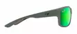 Maui Jim Southern Cross - Matte Khaki Frame with Green Mirror Lens - Glass Lenses - 603429056971 - 3
