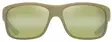 Maui Jim Southern Cross - Matte Solid Green Frame with HT Lens - Glass Lenses - 603429084851 - 2