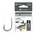Mikado Sensual Chinu with Barbs 7 pcs #2 - Eyed & Spade End Hooks - 5900637616511 - 1