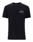 Simms Circle Lockup T-Shirt Black - Men T-Shirts - 694264678381 - 1