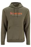 Simms Logo Hoody Military Heather - Sweatshirts - 694264661901 - 1
