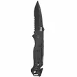 SOG Escape Clip Point Serrated Black - Foldable Knives - 729857996631 - 1