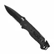 SOG Escape Clip Point Serrated Black - Foldable Knives - 729857996631 - 3