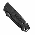 SOG Escape Clip Point Serrated Black - Foldable Knives - 729857996631 - 10