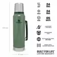 Stanley Vacuum Bottle Classic 1.0L - Other Hunting Products - 6939236347921 - 3