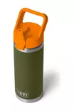 RAMBLER 18 OZ C STRAW BOTTLE OLIVE/KCO - Insulated Bottles and Mugs - 888830642191 - 2
