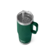 Yeti Rambler 25 Oz Straw Mug Black Forest Green - Insulated Bottles and Mugs - 888830489741 - 3
