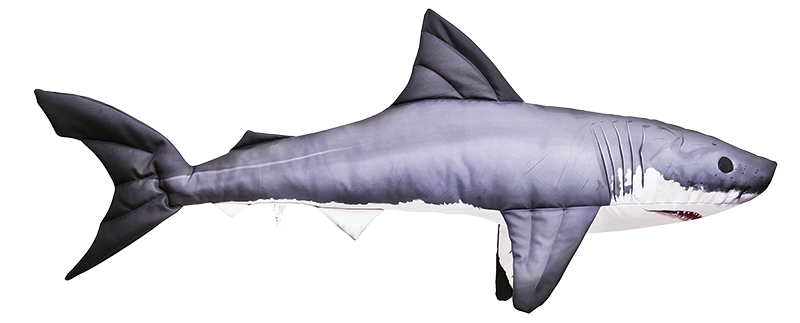 Gaby Great White shark 120cm - Soft Fishes - 5905279175761 - 1
