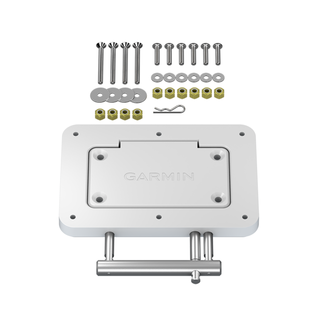 Garmin Force Kraken Quick Release Plate System - White - Garmin Trolling Motors - 010-12832-61 - 1